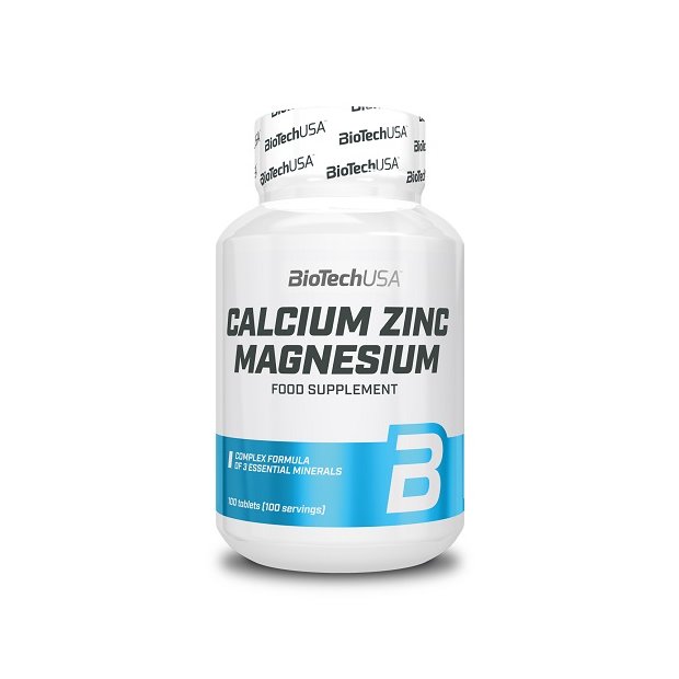 BioTech Calcium Zinc Magnesium - 100 Tabl.