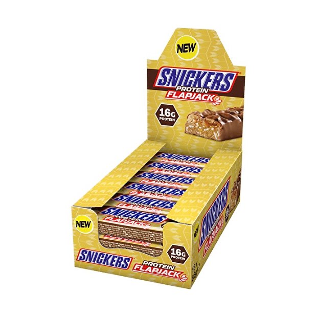 Snickers Protein Flapjack - 18x65g