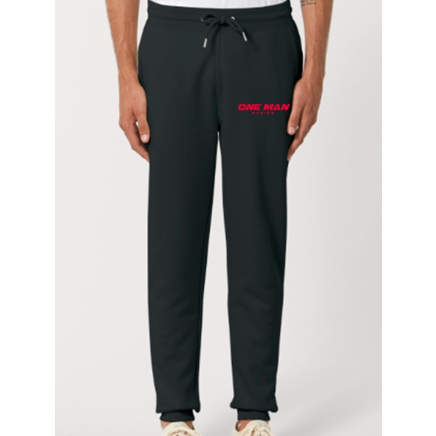 ONE MAN SERIES Jogger Black/Red