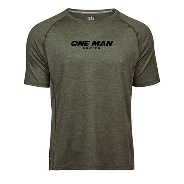 ONE MAN SERIES Men´s Cool Dry Olive Melange